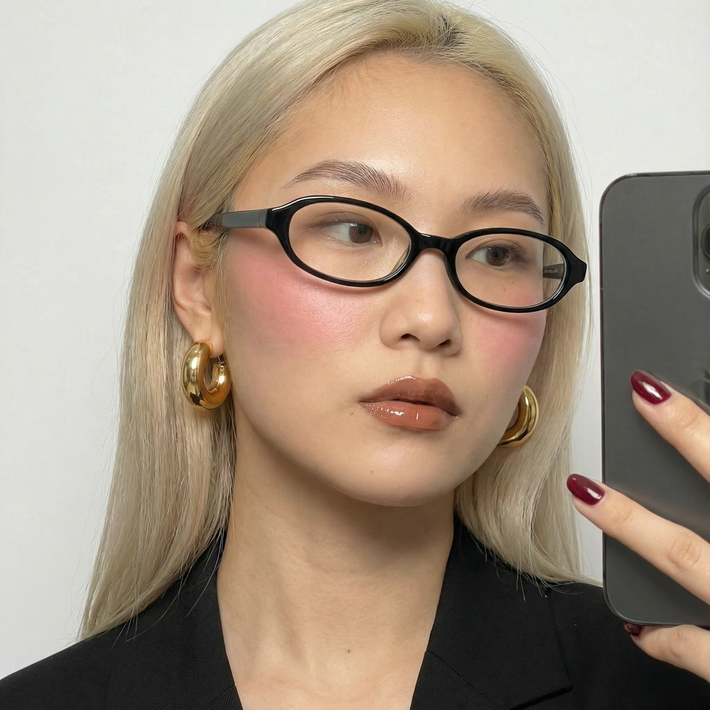 Gold Chunky Hoops